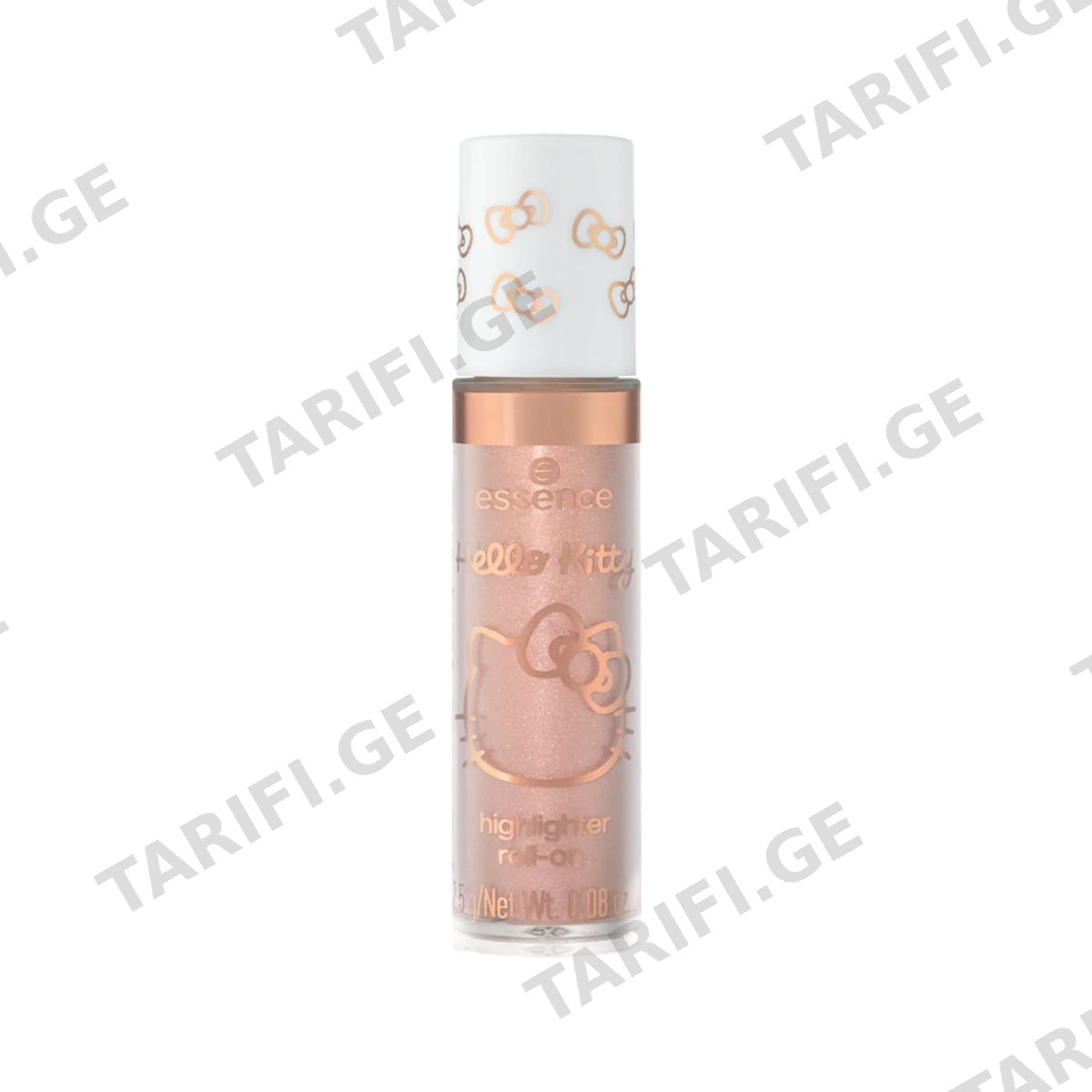 ბურთულიანი ჰაილაითერი Hello Kitty 01 4390 ესენსი - Essence