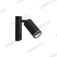 სპოტი V-TAC კედლის განათება GU10 max 35W შავი ფერი 10294