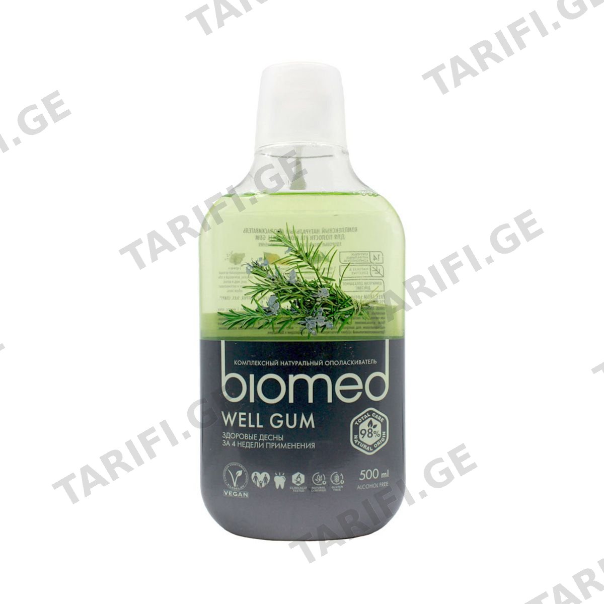 პირის ღრუს სავლები Biocomplex 500მლ 0639 ბიომედი - Biomed