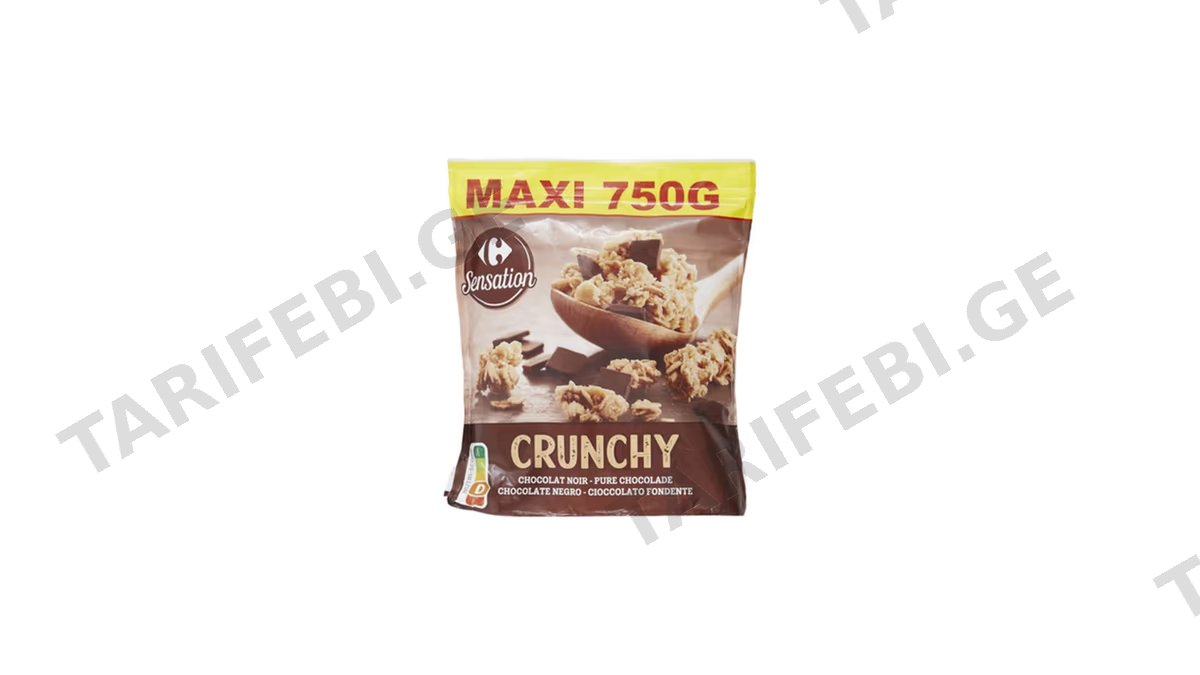 CRF მიუსლი CRUNCHY-750გრ