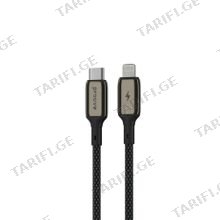 Cable Proove Dense Metal Type-C to Lightning 27W (1m) black