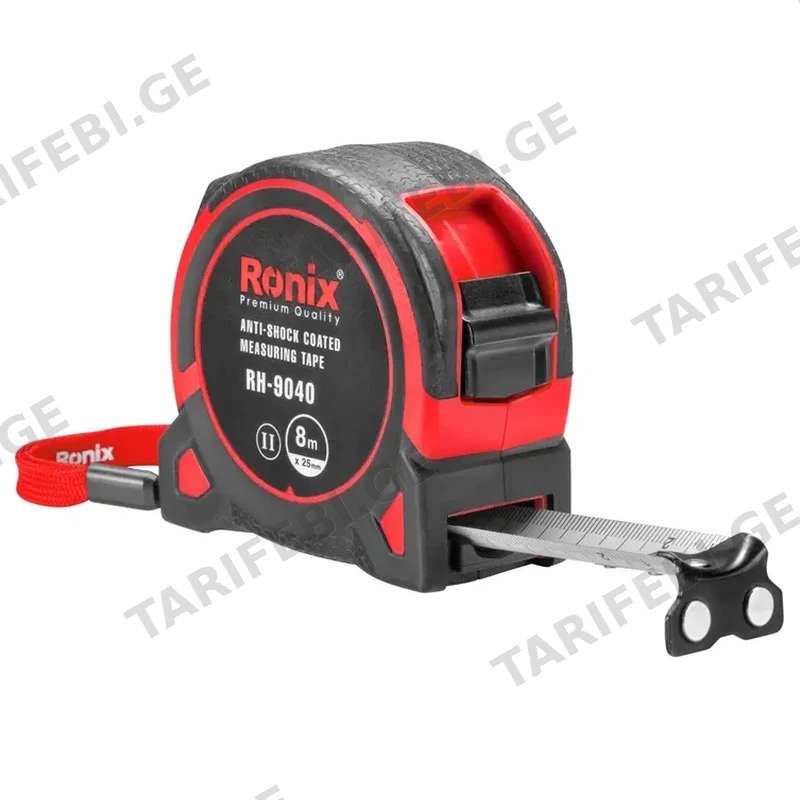 საზომი რულეტი პროფესიონალური RONIX RH-9040 8მ