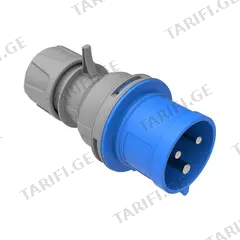 სწორი ჩანგალი Bemis Elektrik 3 32A 2P+E 220V 50/60 Hz