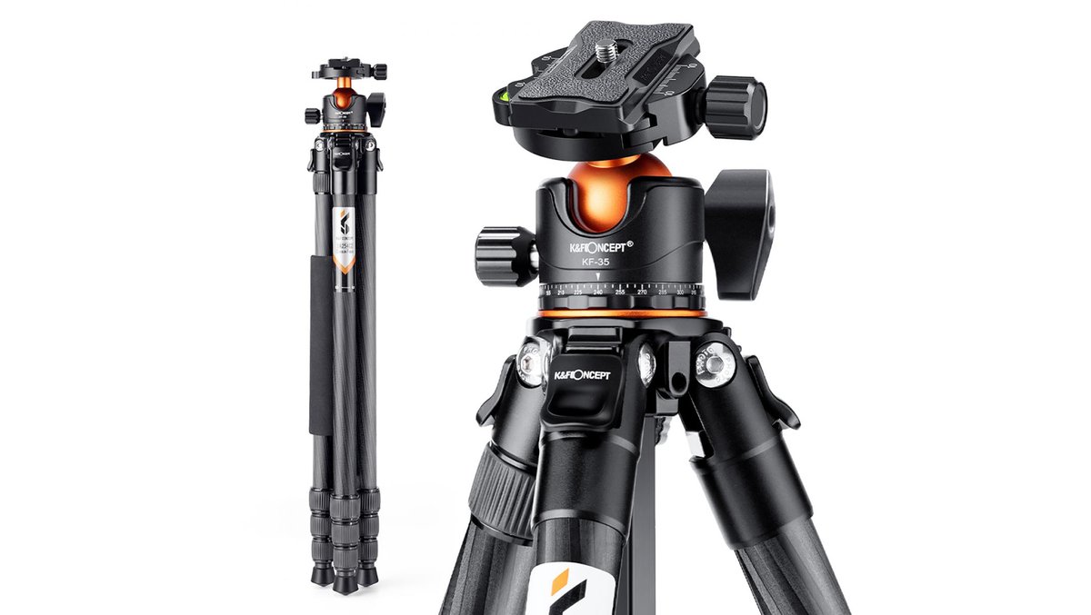 შტატივი K&F Concept Tripod, Model A254C4+BH-35L - KF09.098