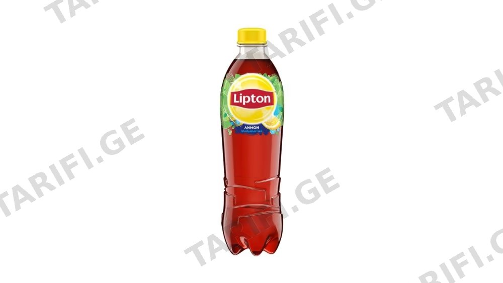 ლიპტონი ცივი ჩაი ლიმონი 0.5ლ