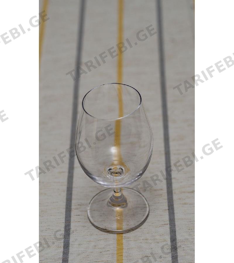 ჭიქები მინის (6ც) Crystal HY-7 #S81CN25 EDELITA