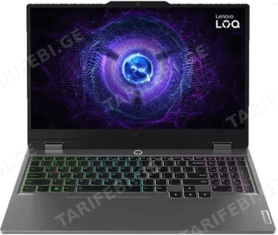 ნოუთბუქი Lenovo LOQ 83GS00K0RK (i5-12450HX/RTX4060/16GB/1TB)