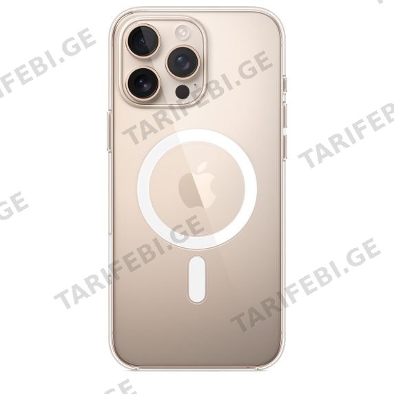ქეისი iPhone 16 Pro Max Clear Case MA7F4ZM/A