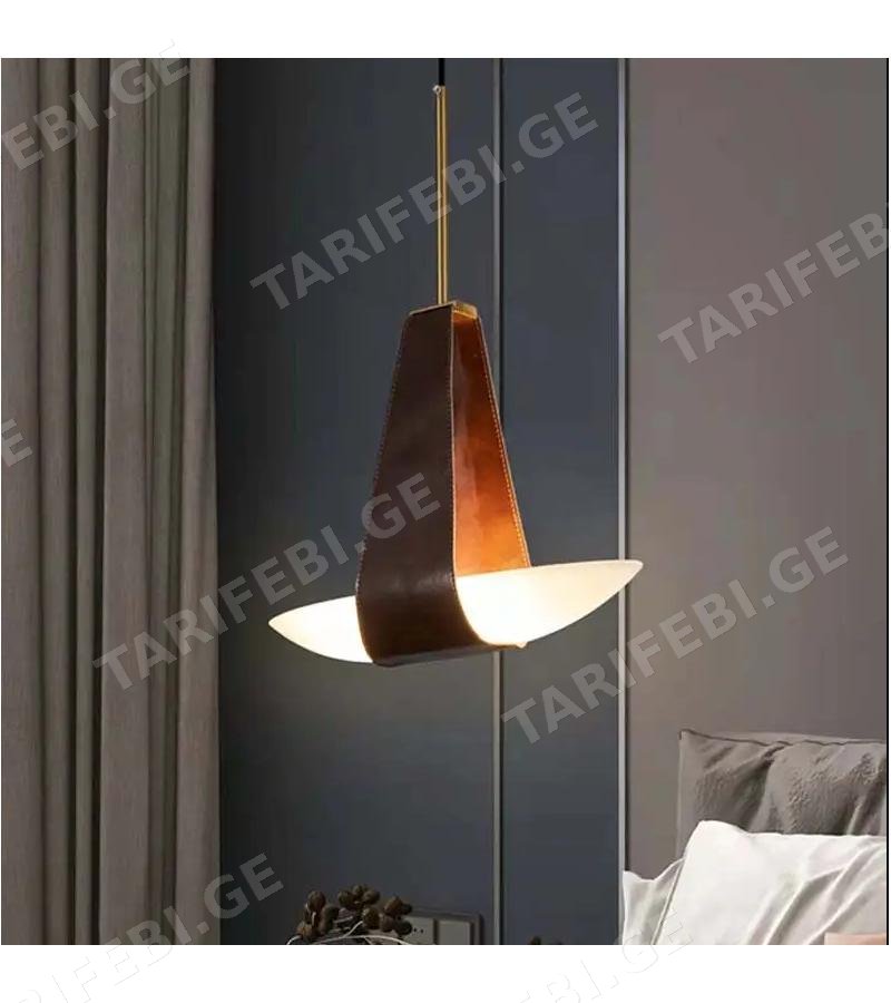 ჭაღი #GZZKS-P004 ფერი: BROWN ზომა.L240*H340