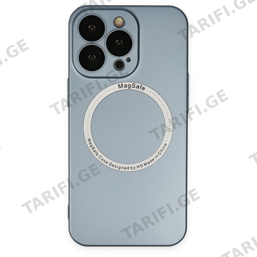 iPhone 13 Pro Max Jack Magsafe Case კამერის დაცვით სილიკონის ქეისი
