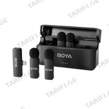Boya BY-V4U 2.4GHz Wireless Microphone System უსადენო მიკროფონი