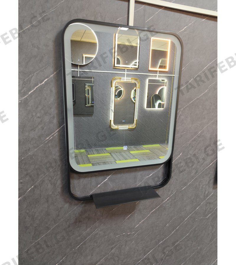 სარკე LED განათებით 60*85 Touch Switch #N005 5000K