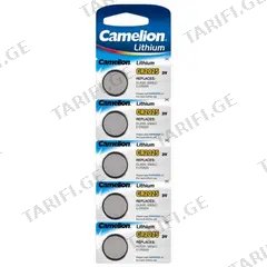 ელემენტი Camelion CR2025 3V Lithium 5 ც