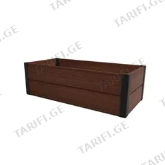 ქოთანი ყვავილის Keter Maple trough 106x50x32 სმ