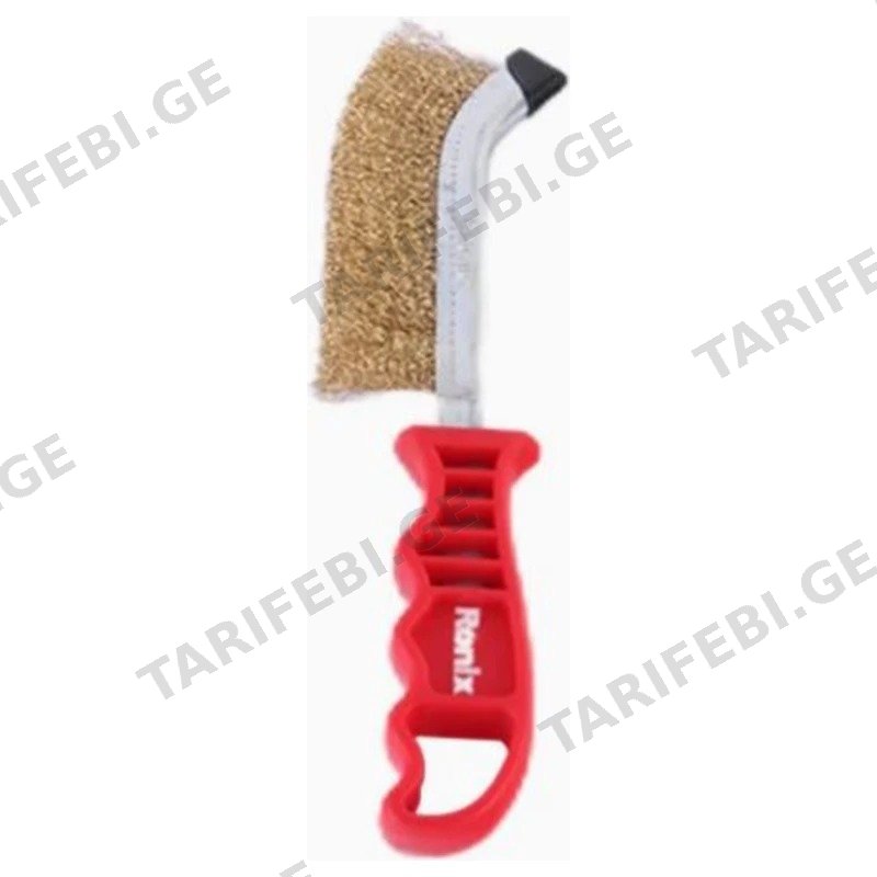 მავთულის ჯაგრისი RONIX RH-9948 სპილენძის მოოქროვილი მავთულით