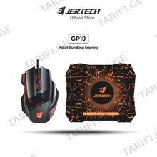 JERTECH GP10 გეიმ მაუსი + მაუსპადი