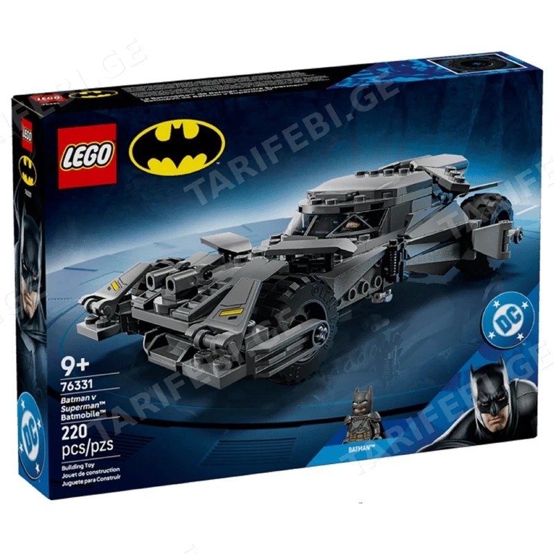 ასაწყობი კონსტრუქცია LEGO SUPER HEROES BATMOBILE 76331 220 ნაწილი
