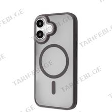 Proove Essence Case with Magnetic Ring iPhone 16 natural titanium მობილური ტელეფონის ქეისი