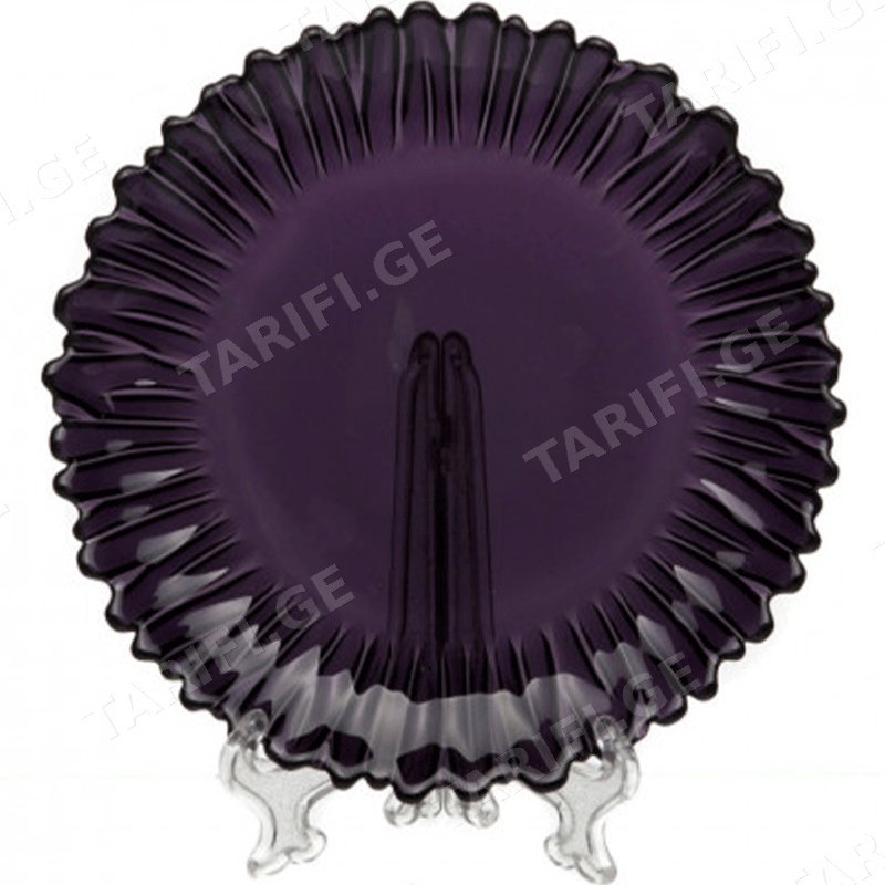 მინის თეფში PASABAHCE AMETIST (205MM)