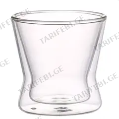 ჭიქა ორმაგი მინის Ronig 2 ც 200 მლ
