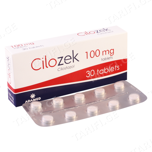 ცილოზეკი ტაბლეტი 100მგ #30