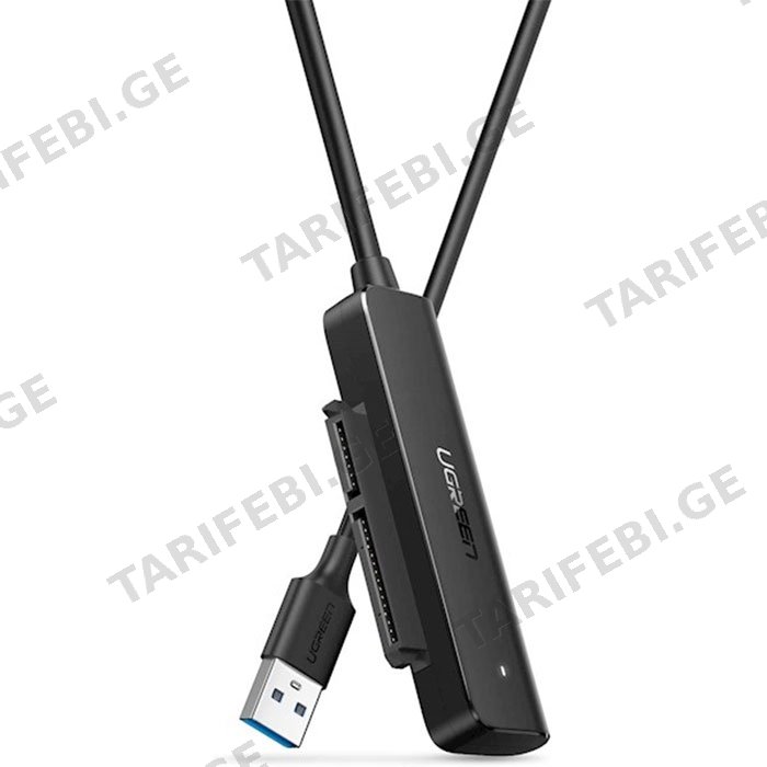 ადაპტერი UGREEN (70609) USB TO SATA ADAPTER CABLE FOR 2.5“