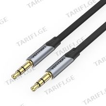 VENTION BAPHH 3.5MM Male to Male Flat Aux Cable 2M AUX კაბელი