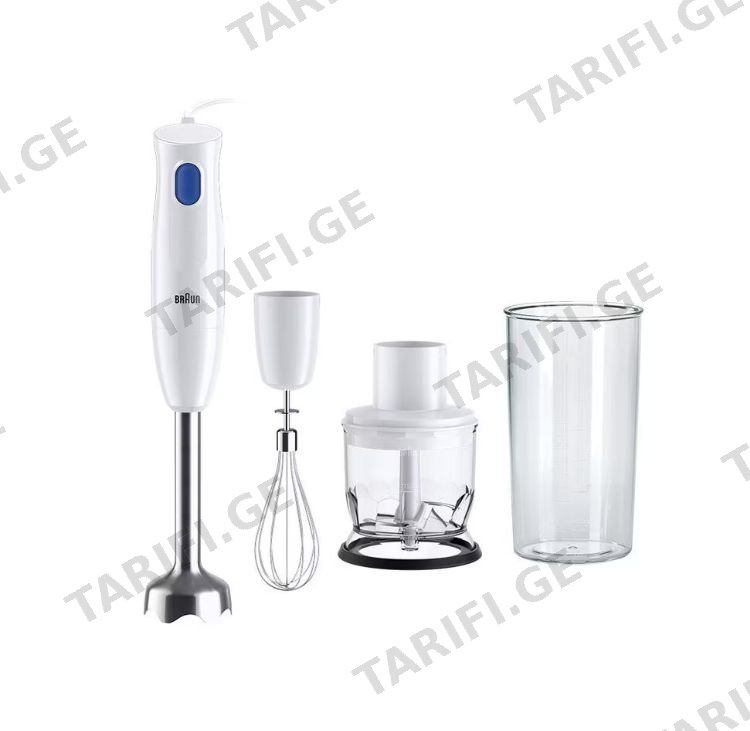 ხელის ბლენდერი BRAUN MQ10.202MWH