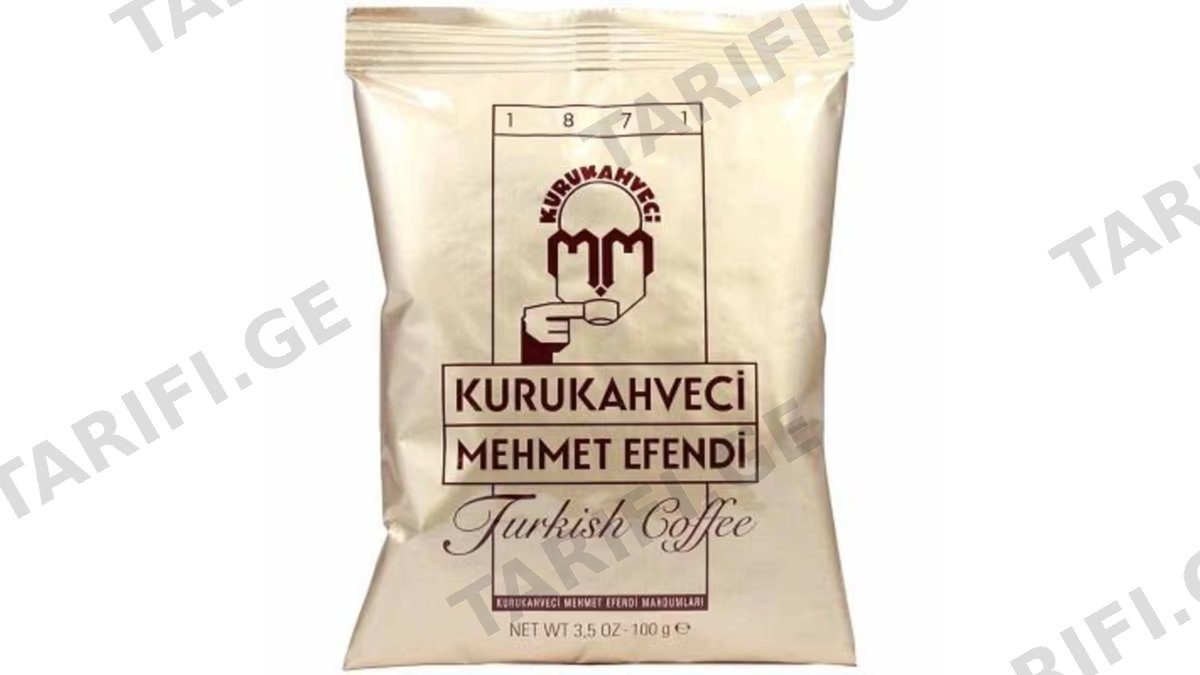 MEHMET EFENDI-თურქული ყავა 100გრ