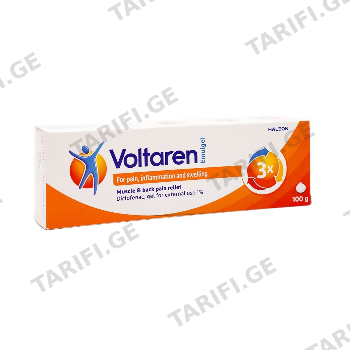 ვოლტარენი ემულგელი - Voltaren Emulgel 1% 100გ