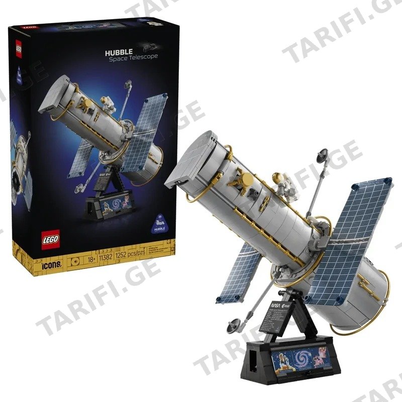 კონსტრუქტორი ჰაბლის კოსმოსური ტელესკოპი LEGO 11382 (1252 ნაწილი)