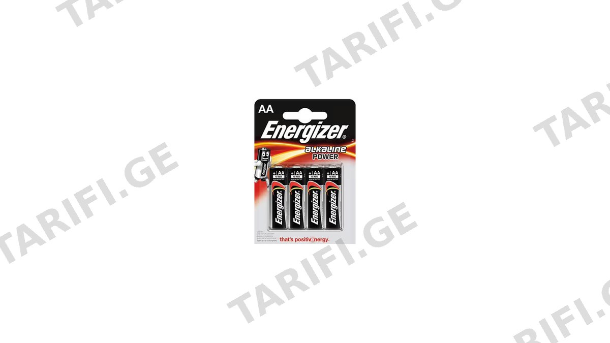 ENERGIZER ელემენტი AA FSB4 UA/RU