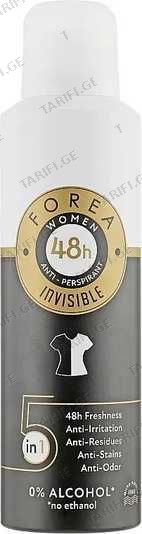 ფორეა დეზადორი ქალის ინვიზიბლი 200მლ 2002 Forea Deodorant for Women Invisible 200ml 2002