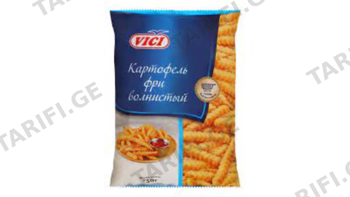 "VICI"- კარტოფილი ფრი 12X12 0.750კგ