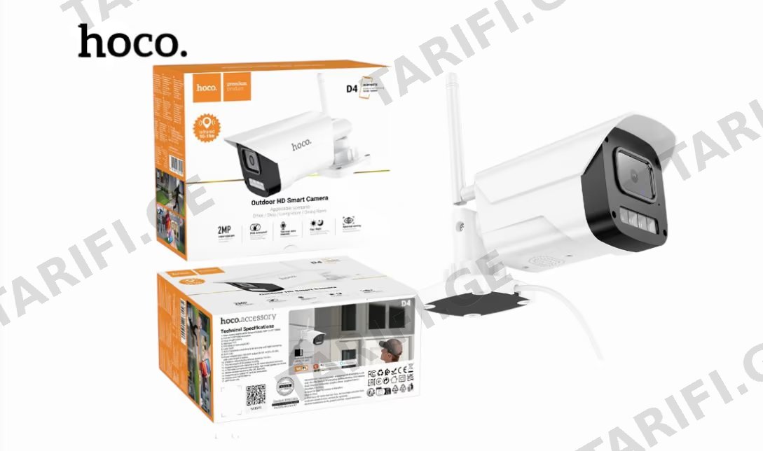 Hoco D4 Outdoor HD Smart Camera ORIGINAL