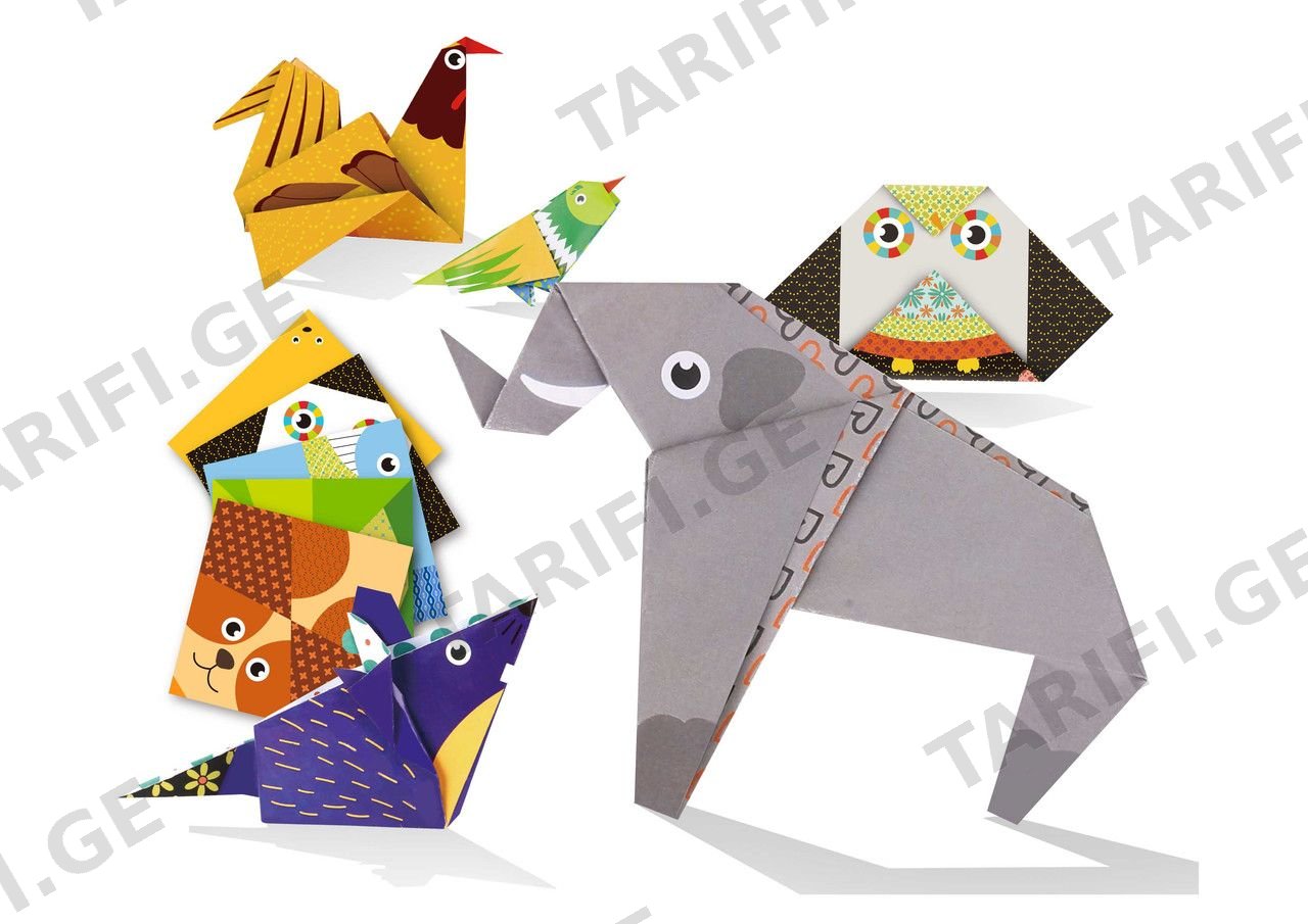 Origami – ცხოველების ჯადოსნური სამყარო