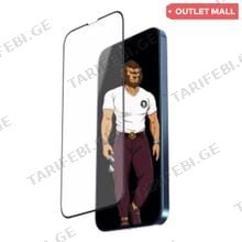 Green 3D Curved Tempered Glass for iPhone 13/13 Pro Clear ეკრანის დამცავი