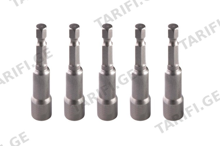 ნაკრები ტორსული ბიტების Topmaster 338624 10x65 მმ 5 ც
