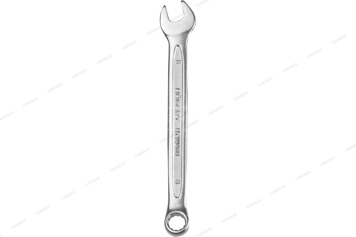 HT1W408-1 ქანჩგასაღები ორმხრივი Combination spanner, CrV ste