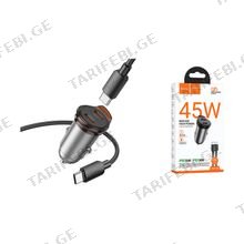 HOCO NZ16B (PD45W) მანქანის სწრაფ დამტენი