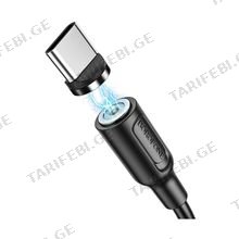 BOROFONE BX41 USB Type-C მაგნიტური კაბელი