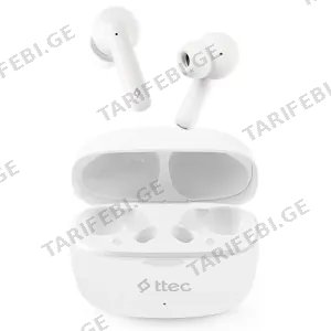 Ttec AirBeat Pro ANC TWS Headphones 2KM154B White