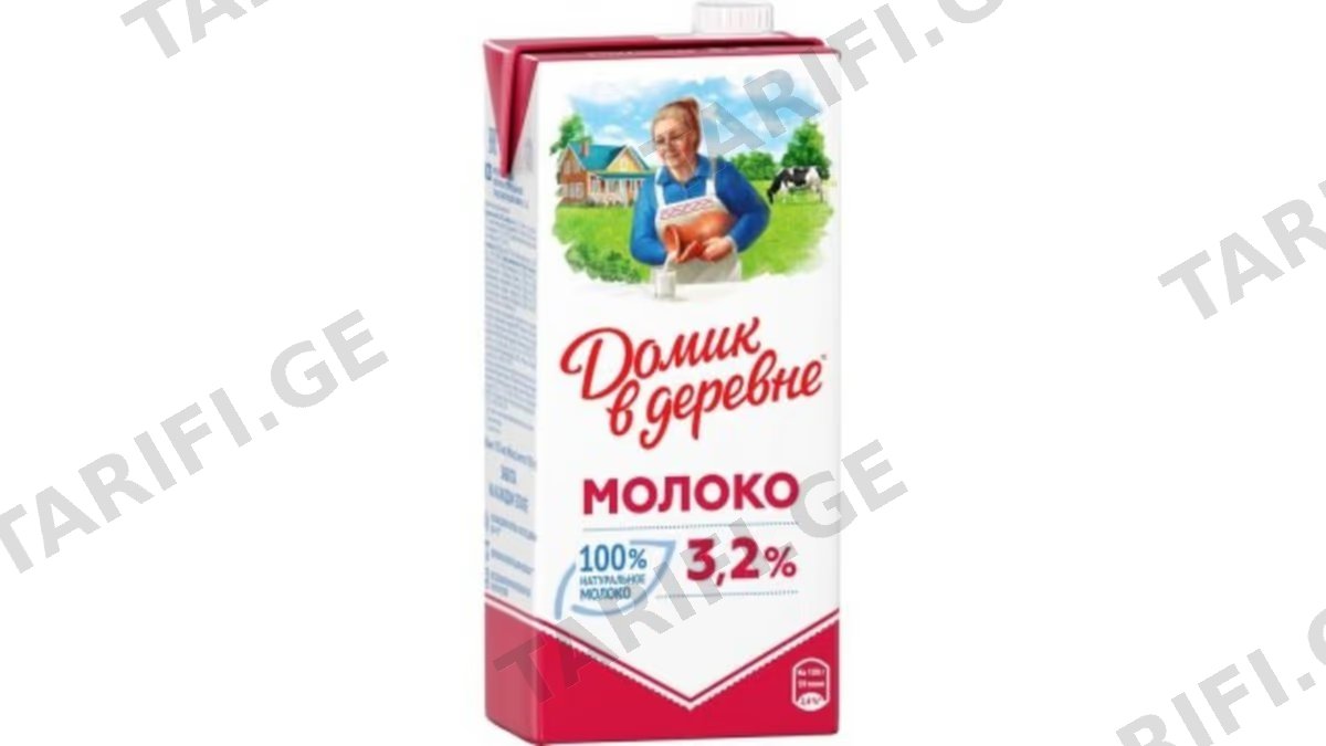 სოფლის ნობათი რძე ულტრაპას. 3,2% 950 გრ