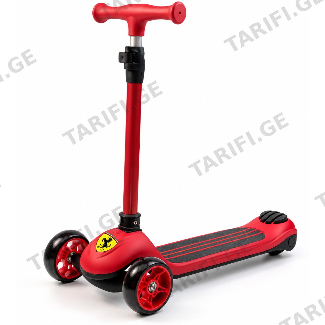 საბავშვო სკუტერი Ferrari 090G Red