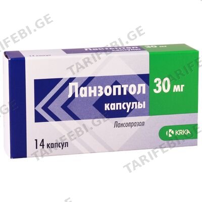 ლანზოპტოლი 30მგ #14კაფს