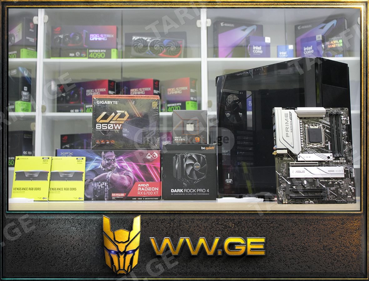 ✅AMD Ryzen 9 7950X3D RAM 64GB SSD 1TB RX 6800 16GB✅