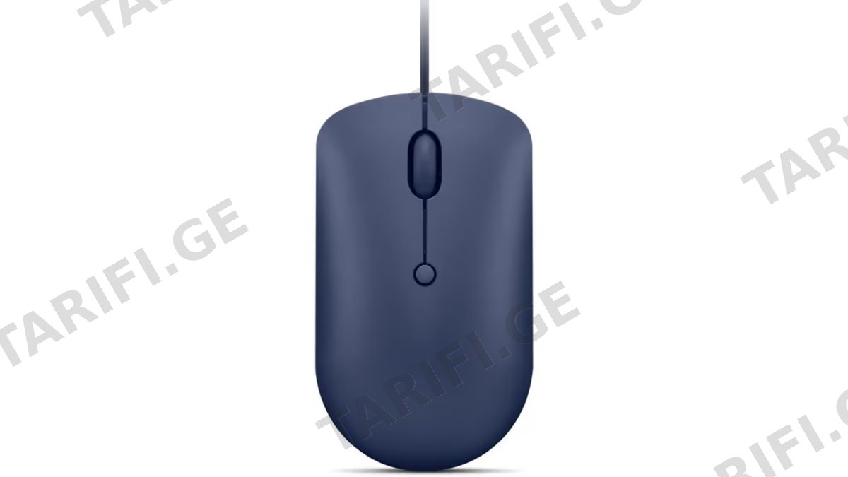 Lenovo 540 USB-C Wired Compact Mouse - Abyss Blue
