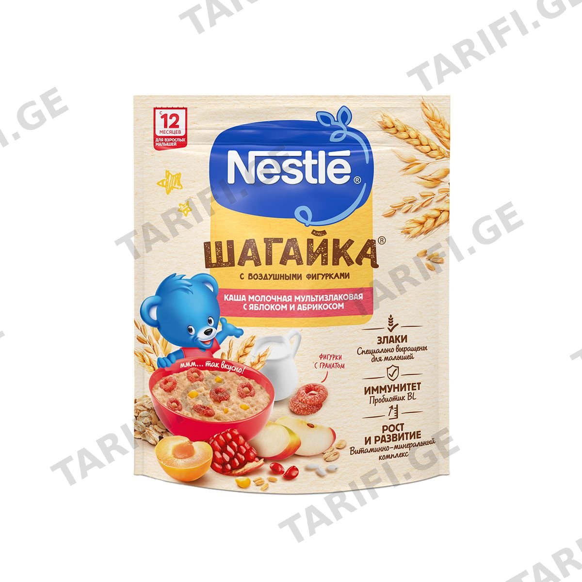 Nestle - ნესტლე რძიანი ფაფა მანგო და ბროწეული 9933