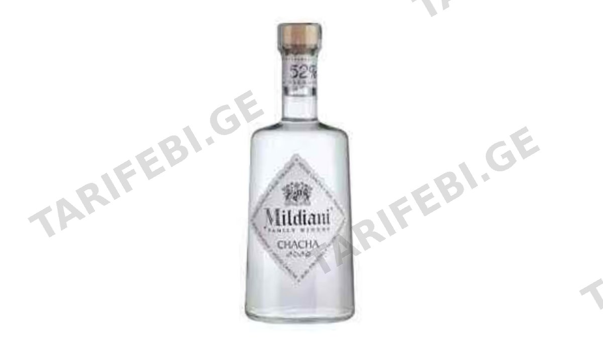 MILDIANI-ჭაჭა ოჯახური 0.5ლ,