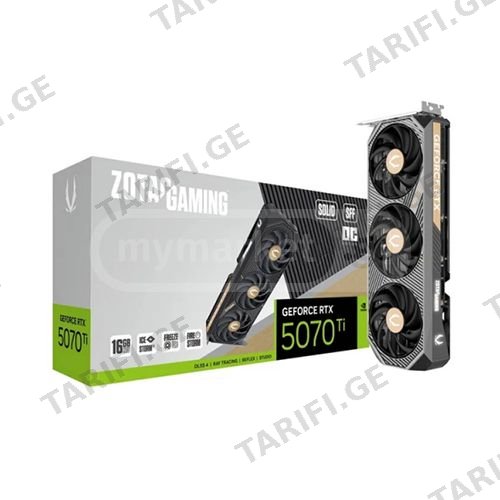 ვიდეობარათი - Zotac RTX 5070 Ti 16 GB Solid SFF Oc